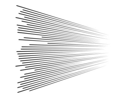 Arka planda çalışan hızlı hız çizgileri