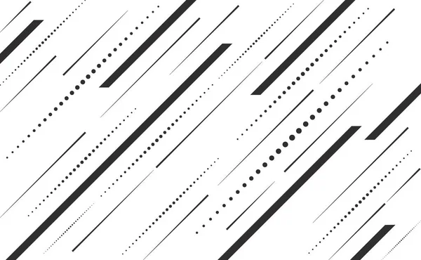 Lignes Vitesse Lignes Points Angle Vectoriel Fond Abstrait — Image vectorielle
