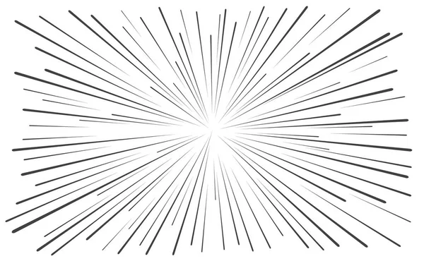 Speed Lines Explosion Vector — стоковый вектор