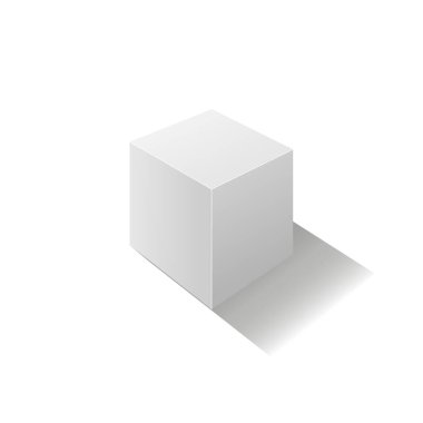 3d Perspektif kutusu gölgeleri ve renklendirmeleri