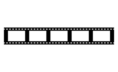 Film film şeritleri pürüzsüz çerçeve