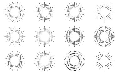Klasik günışığı ışınları ya da havai fişekler.