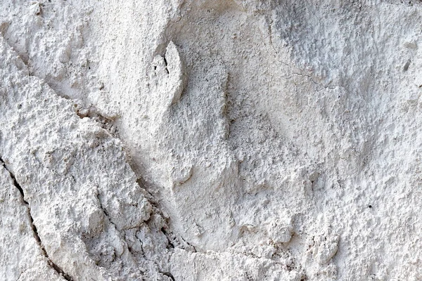 Solidificato Polvere Gesso Sfondo Astratto Stucco Calce Cemento Bianco — Foto Stock