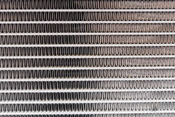 Close View Radiator Car Radiator Texture Abstract Background — Stock Photo, Image