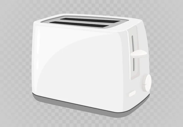 Toaster Flat Illustration Graphic Illustration Kitchen Equipment Isolated White Background —  Fotos de Stock