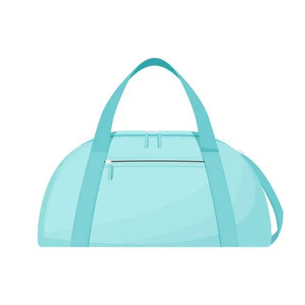 Sport Bag Sportswear Equipment Travel Bag Sea Bag Icon Isolated — ストックベクタ