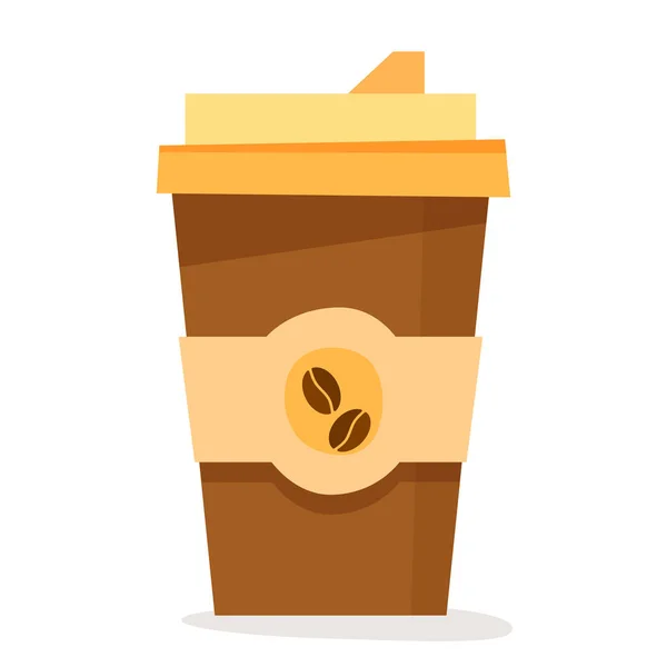 Coffee Cup Coffee Cup Paper Coffee Cup Fresh Coffee Cup — Stockvector