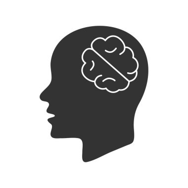 brain Vector icons flat design vector illustration.