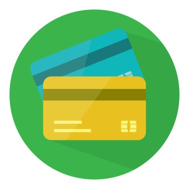 vektör kredi kartı simgesi