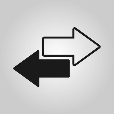 2 side arrow The left and right arrows