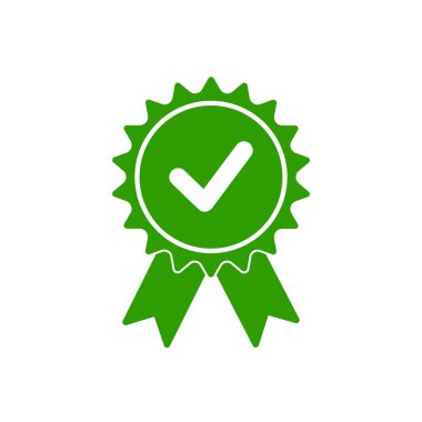 Approve and Reject Medal vector flat Icons.