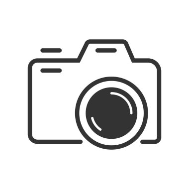 Camera Icon ,vector design isolated on white background