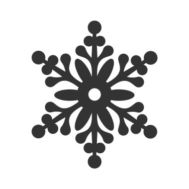Snowflake sign icon. Air conditioning symbol. Gray flat button with shadow.