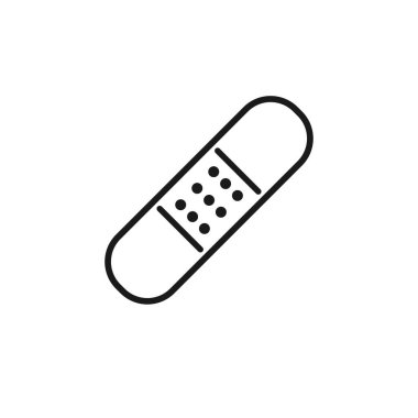 Aids icon. Ban aids icon