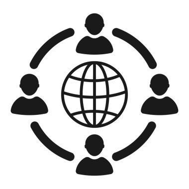 collaborative people design, vector