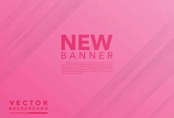 Pink Background Vector Lighting Effect Graphic Text Message Board Design — Διανυσματικό Αρχείο