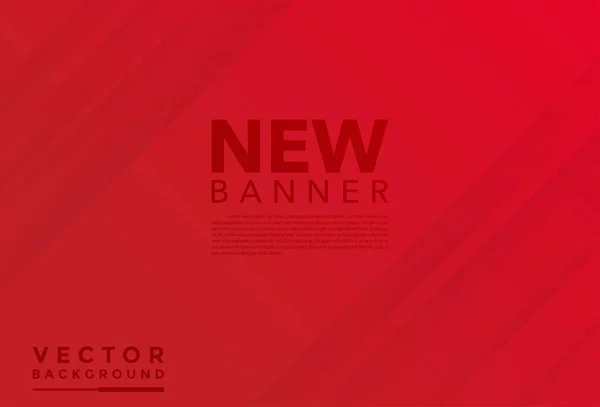 Red Background Vector Illustration Lighting Effect Graphic Text Message Board — 스톡 벡터