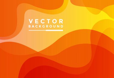 Metin ve mesaj panosu tasarım bilgisi için turuncu arkaplan çizimi ışıklandırma efekti grafiği.