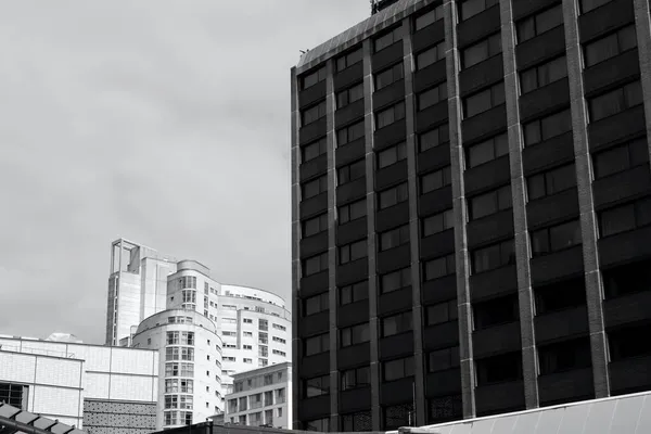 Les Détails Architecturaux Paysage Urbain Centre Ville Cardiff Les Vieilles — Photo