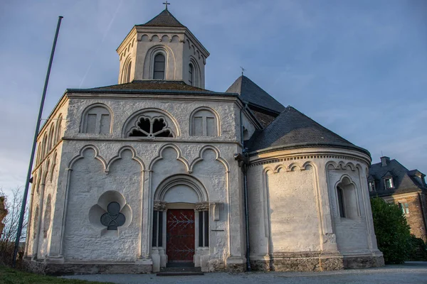 Matthias Chapel Kobern Gondorf Evening Sun — Stockfoto