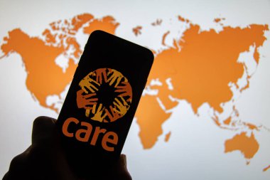 Rheinbach, Almanya 1 Nisan 2022, Bir akıllı telefon ekranında 
