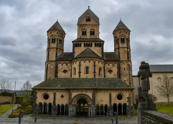 Бенедиктинський Монастир Марії Лаач — стокове фото