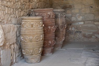 Antik Girit Pithos Knossos topraklarında