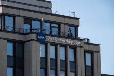 Hamburg, Almanya 22 Haziran 2022, Hamburg 'da bir binada 