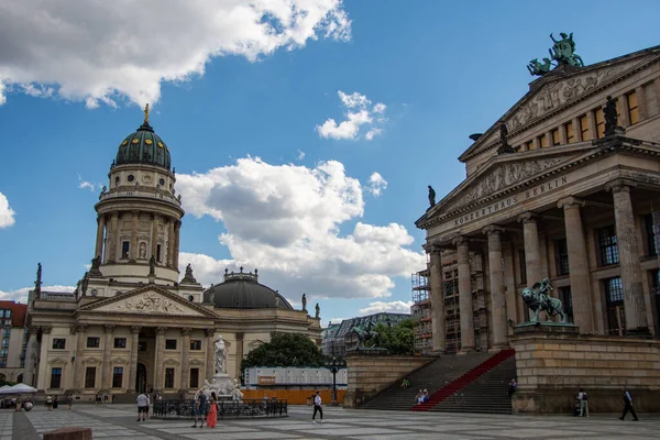 Berlin Niemcy Czerwca 2022 Widok Niemiecką Katedrę Salę Koncertową Berlin — Zdjęcie stockowe