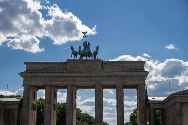 Бранденбургские Ворота Берлине — стоковое фото