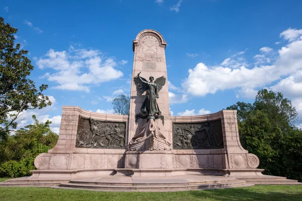 Vicksburg Octubre 2021 Monumento Estado Missouri Parque Militar Nacional Vicksburg —  Fotos de Stock