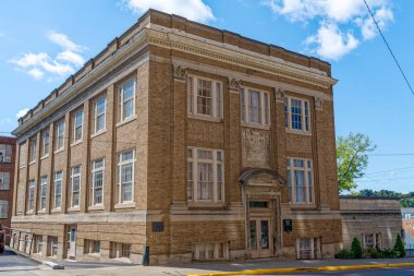 Atina, Ohio - 9 Eylül 2021: Ohio Üniversitesi Lasher Hall