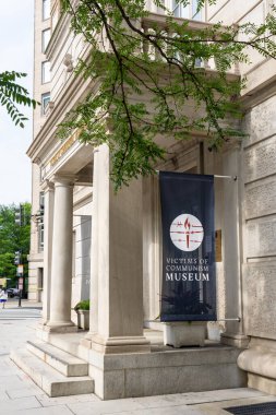 Washington, DC - June 27, 2022: The Victims of Communism Museum is a new museum commemorating the millions of victims around the world and is a project of The Victims of Communism Memorial Foundation.