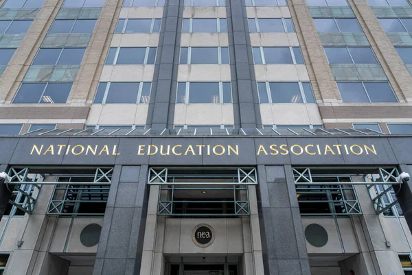 Washington June 2022 National Education Association Entry Headquarters — Stockfoto