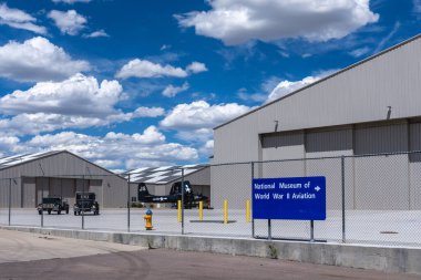 Colorado Springs, CO - 4 Temmuz 2022: 2. Dünya Savaşı Havacılık Ulusal Müzesi