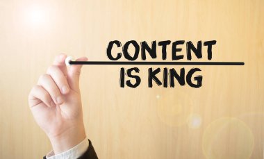 El yazısı eşanlamlılığı KRAL, işaretleyici, iş konsepti