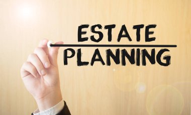 El yazısı yazması, emlak planlaması, işaretleyici, iş konsepti