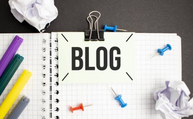 Defter ile Toolls ve Notlar hakkında Blog, konsept