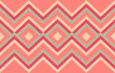 Seamless pattern zigzag chevron, geometric fabric pattern, textile illustration vector, printing, Christmas New Year festival wrapping paper.