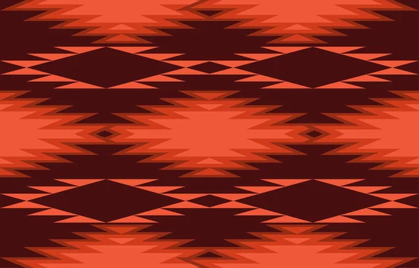 Tissu Navajo Motif Sans Couture Origine Tribale Ethnique Traditionnelle Géométrique — Image vectorielle