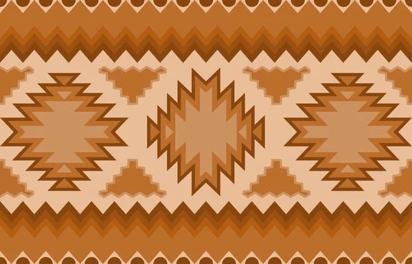 Navajo Gewebe Nahtlose Muster Geometrischen Ethnischen Stammes Traditionellen Hintergrund Native — Stockvektor