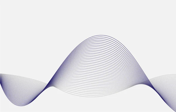 Αφηρημένο Φόντο Γραμμή Κύμα Στοιχείο Ισοσταθμιστή Ηχητικού Φάσματος Ταπετσαρία Διάνυσμα — Διανυσματικό Αρχείο