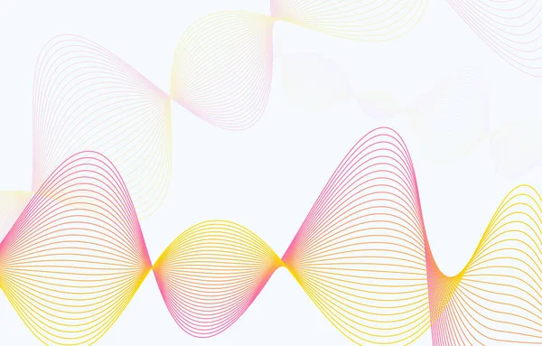 Абстрактний Фон Елемент Лінійної Хвилі Шпалери Еквалайзера Звукового Спектру Ілюстрація — стоковий вектор