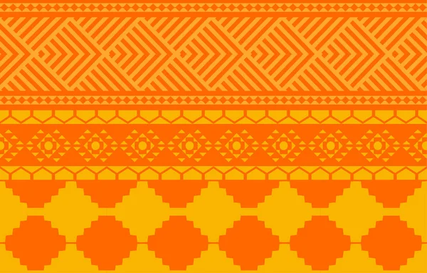 Modello Etnico Tribale Orientale Geometrico Sfondo Tradizionale Design Tappeto Carta — Vettoriale Stock
