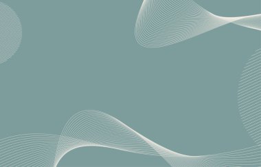 Soyut arkaplan, çizgi dalga elemanı, ses spektrumu eşitleyici duvar kağıdı, vektör fütüristik parçacık teknolojisi çizimi.