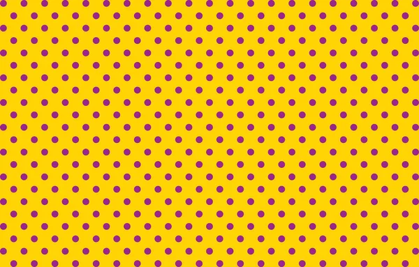 Dikişsiz polka noktaları desen mor sarı kireç. Mor ve yeşil polka noktaları ile arka plan tekrarlayan. Polka nokta kumaş.