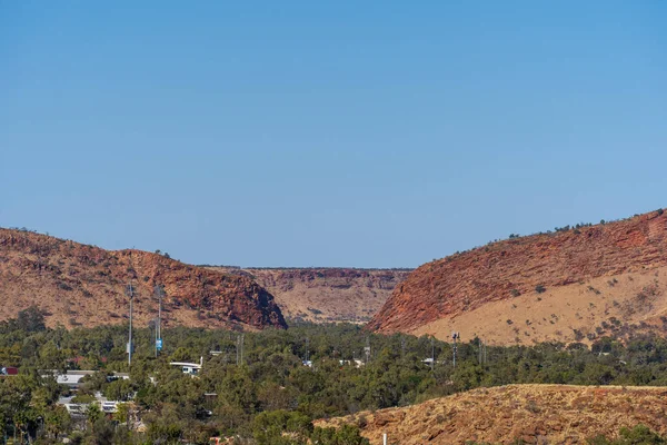 Alice Springs Nehéz fa rés — Stock Fotó
