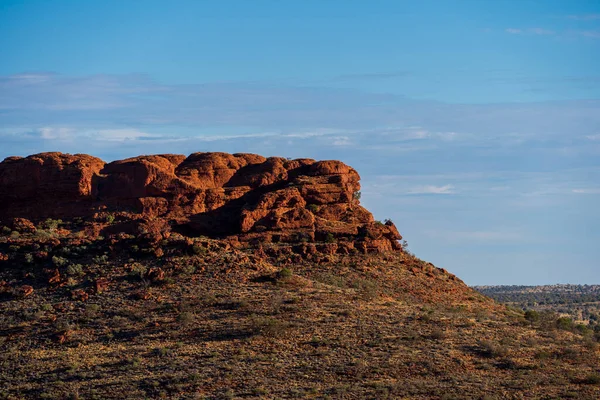 Sunset Kings Canyon Northern Territory Australia — Stockfoto