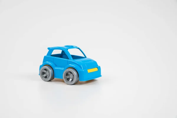 Multicolored Plastic Toy Car Buses Equipment — Stock Photo, Image