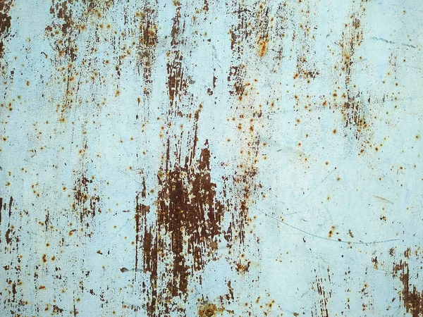 Rusty Metal Surface Cracking Texture — Stock Photo, Image